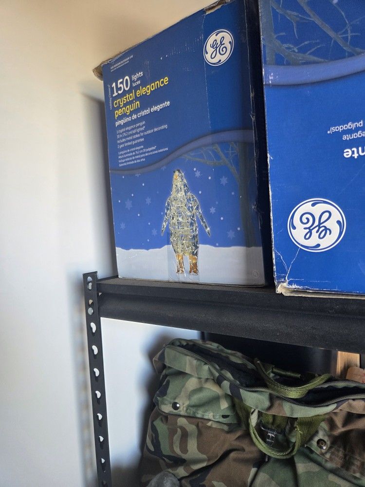 150 Light Lights Outdoor Penguin Xmas Christmas Decorations