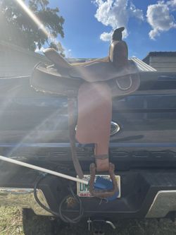 Roping Saddle