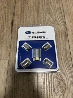 Subaru Wheel Lock Kit Of Four With Key