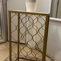 Modern Gold Side Table 