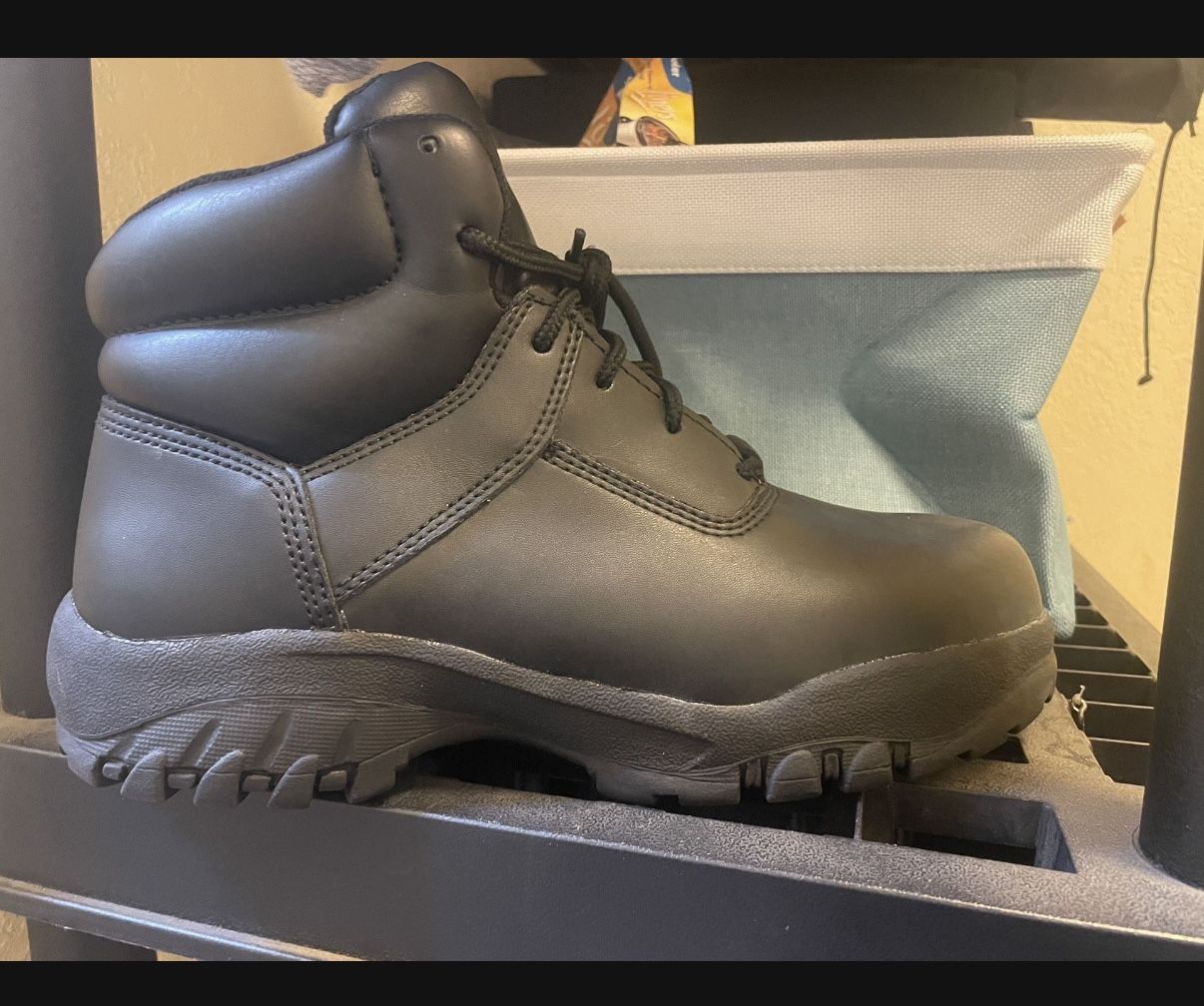 Man Red Wing Work Boot