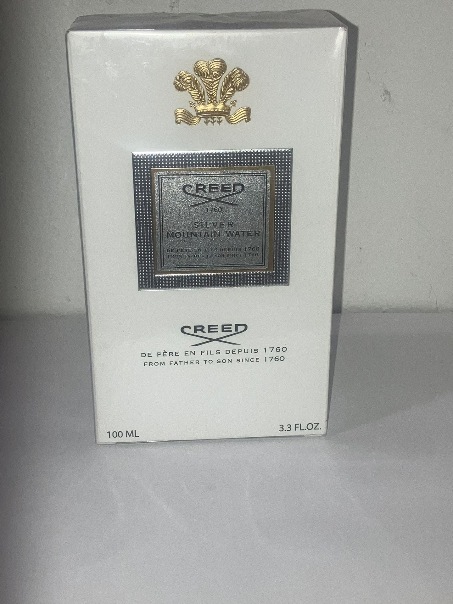 Creed Silver Mountain Water NEW 3.3 Oz