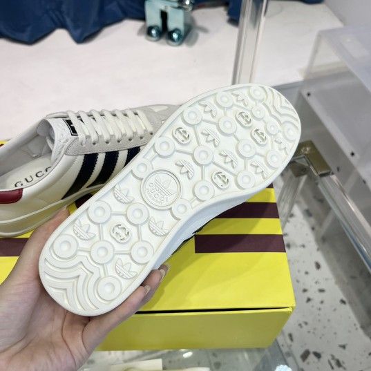 adidas gazelle silver green womens Adidas Gazelle x Gucci GG Monogram Blue – Ar Store main image 1