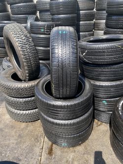 SET MICHELIN 205/65/16 GOOD USED $180 include professional installation and tax