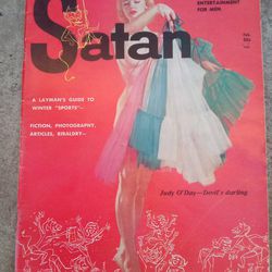 First Issue Satan Magazine Dec.1957