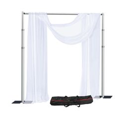 Metal backdrop
