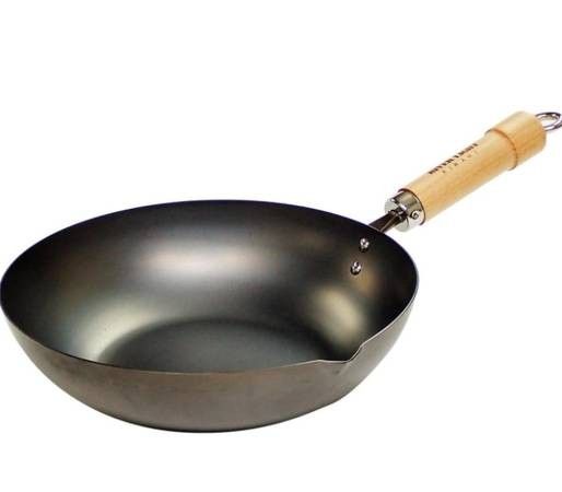 River Light Iron Frying Pan, Extreme Japan, 11.8 inches (30 cm), Induction Compatible, Made in Japan, Wok new never used selling for only $70 Firm.