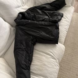 Black Yzy X gap Round Jacket Size Small 