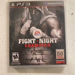 Fight Night Champions, PlayStation 3