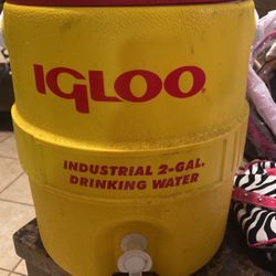 Yellow Igloo Water Jug
