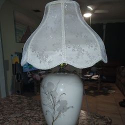 Antique Lamp Set Two Twin Lamps X2