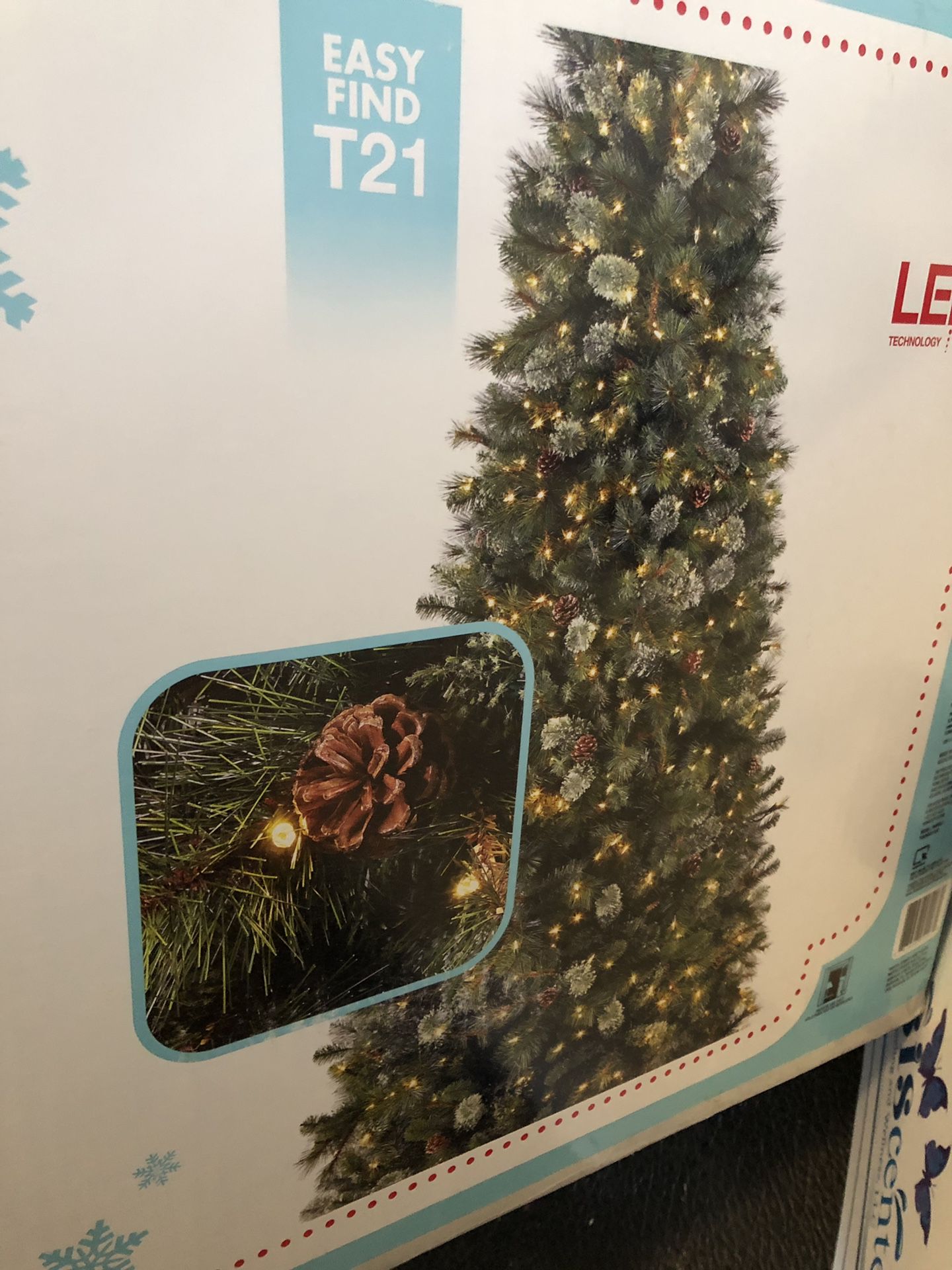 9ft Martha Stewart Christmas tree $75.00