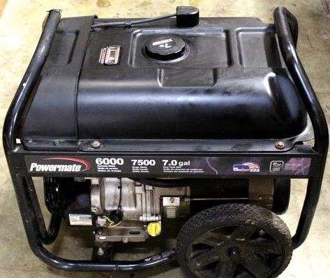 Powermate 6,000-Watt Portable Generator