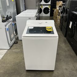 CLEARANCE!🔥 50% OFF  LG 5.0 cubic. Top Load Washer in Alpine White with TurboWash. 