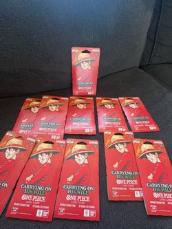 One piece carrying on his will booster packs 11 packs