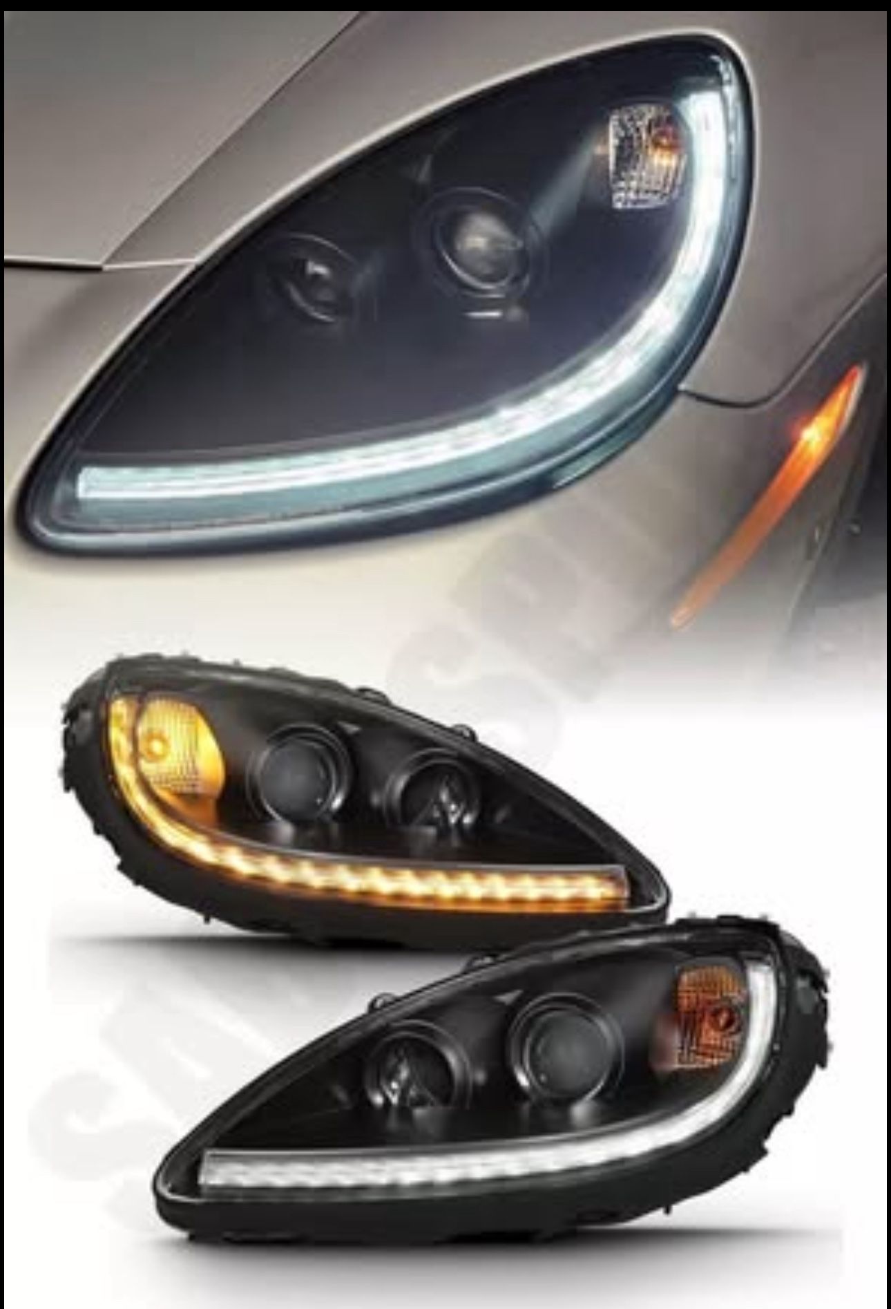 2006-2013 Brand New Corvette C6 Projector Headlights