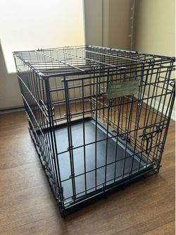 Small Pet Crate Cage Metal 24”
