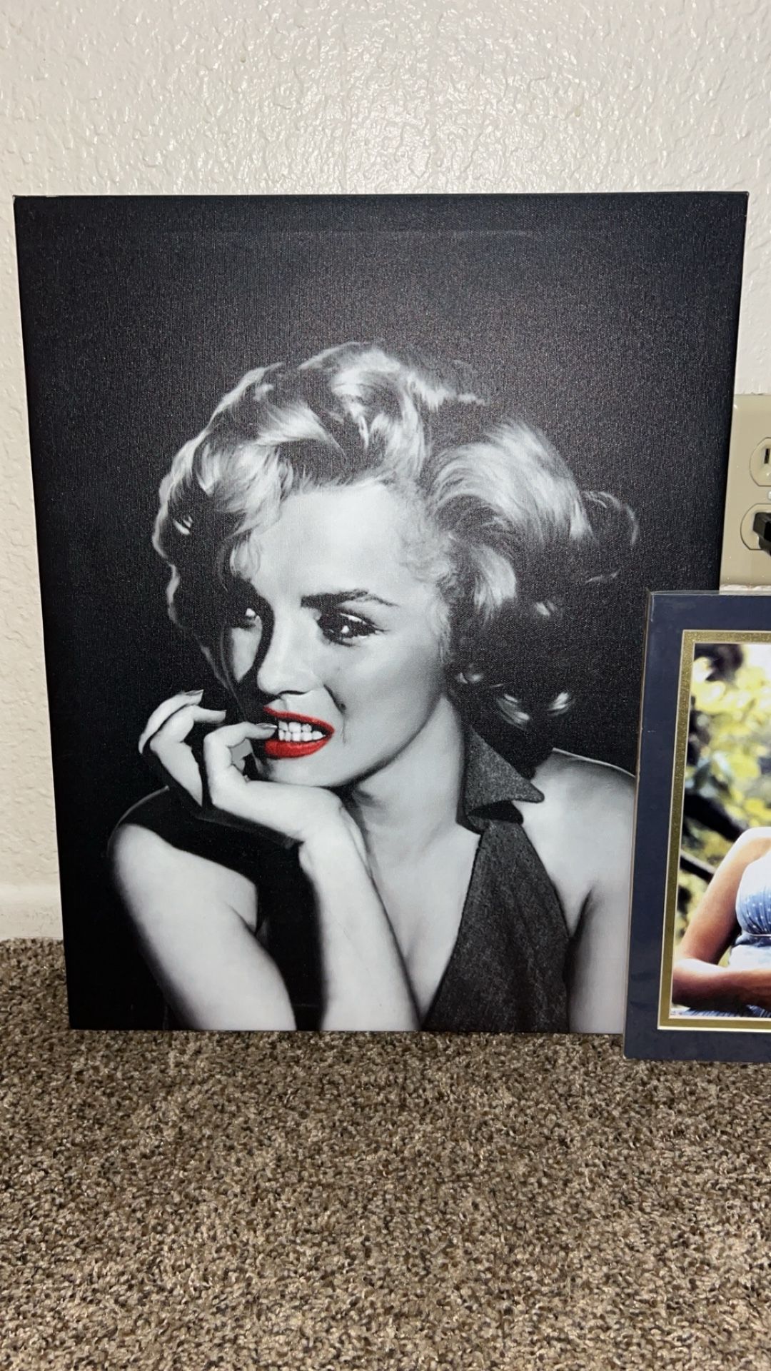 Marilyn Monroe Painting & Poster/Fact Sheet