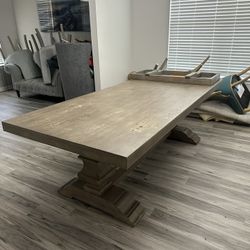 Pottery Barn Dining Room Table