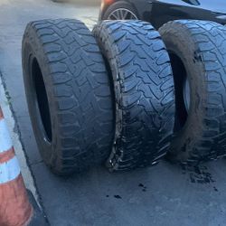 37 12. 50 R20  Tires 