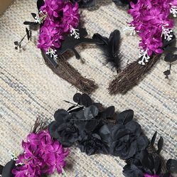 2 cat wreaths