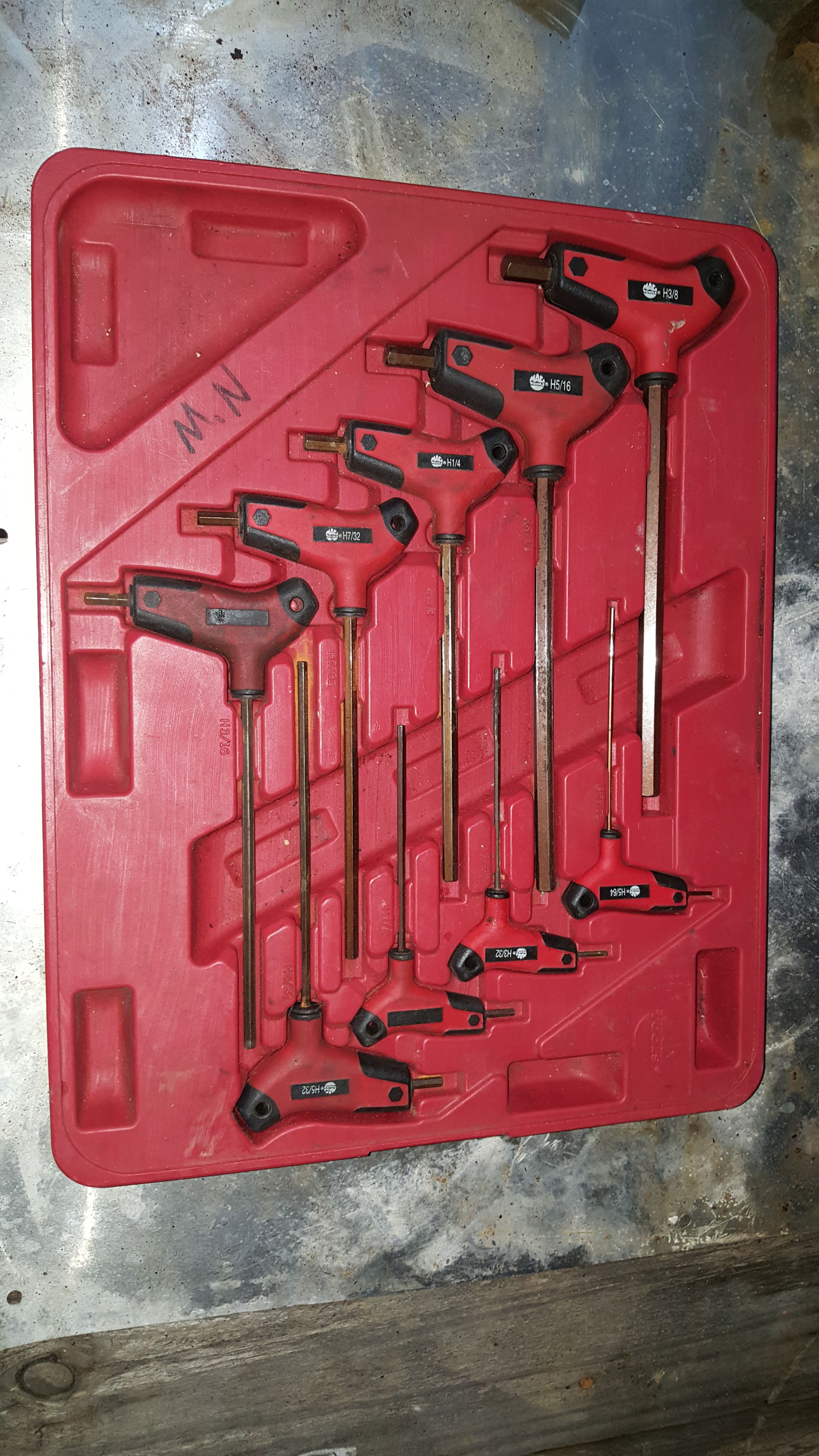 Mac Tools Allen set