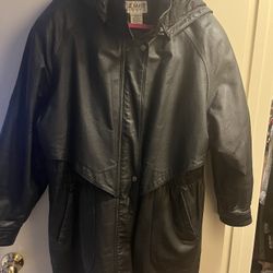 Leather Coat