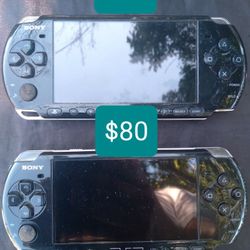 Sony PSP- Set Of 2- Both Work- $80 Each 