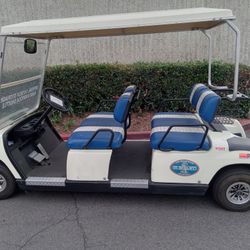 2017 Golf Cart 4 Seat Can Make 6 Electric 
