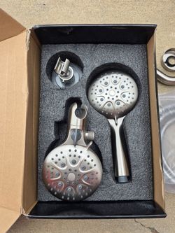 Shower head combo