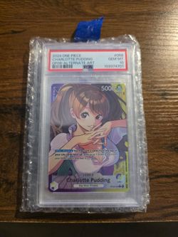 One Piece - Charlotte Pudding (058) ( Parallel ) PSA 10