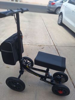 Knee Scooter Brand New With Large Front Wheels