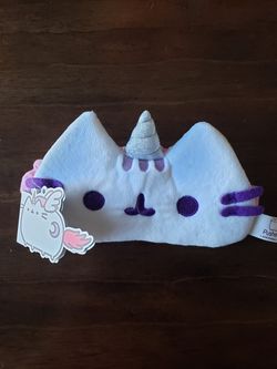Unicorn Pusheen eye mask