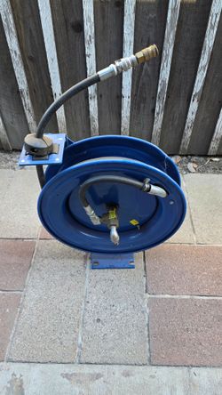 Industrial air hose reel