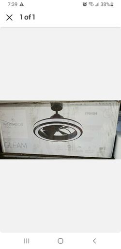 Fanimation Gleam Fan New Open Box 