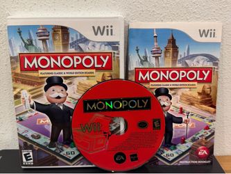 Nintendo Wii Monopoly CIB