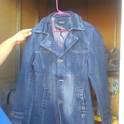 Plus Size Denim Jacket / Blazer Women's New