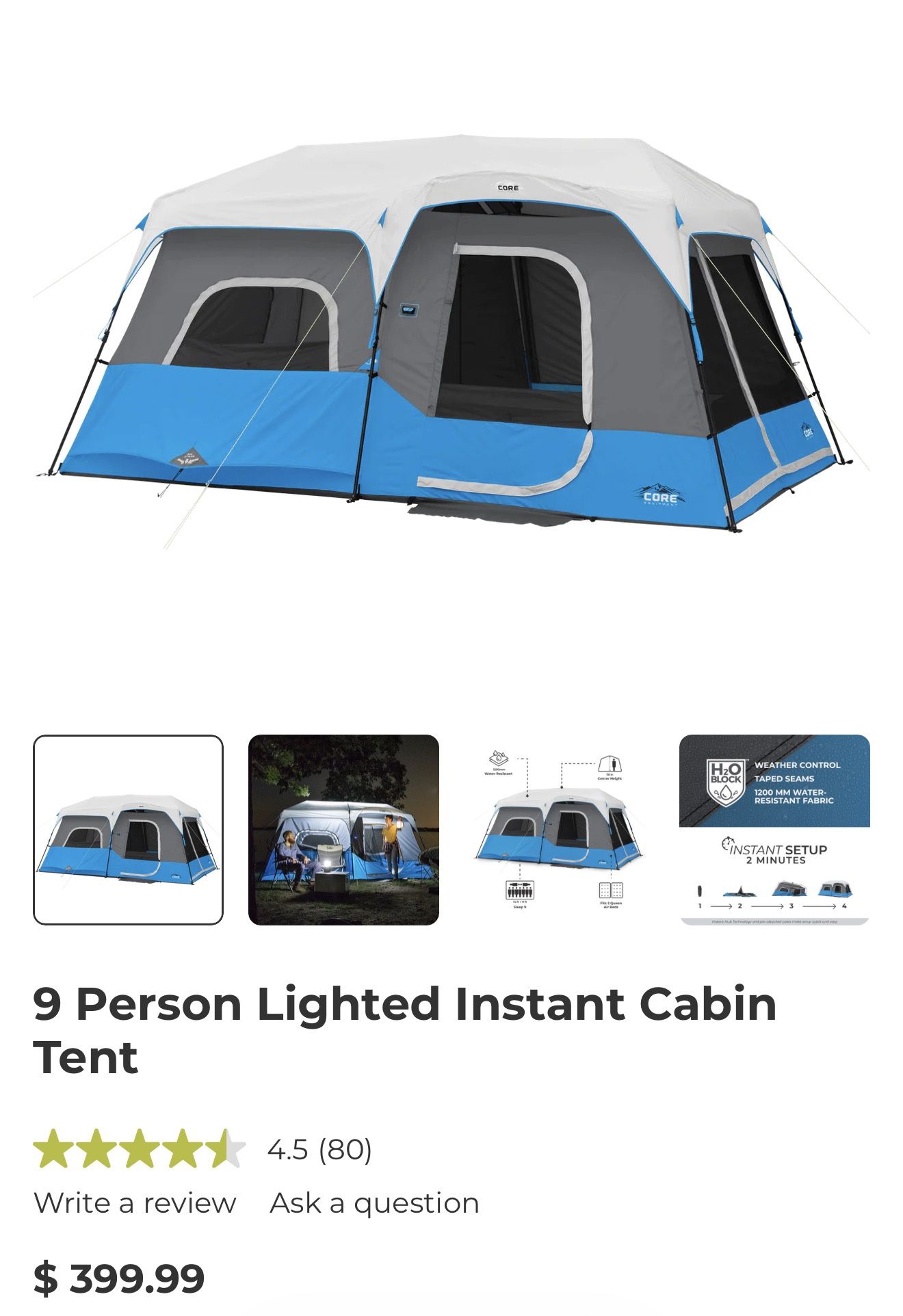 10 Person Tent