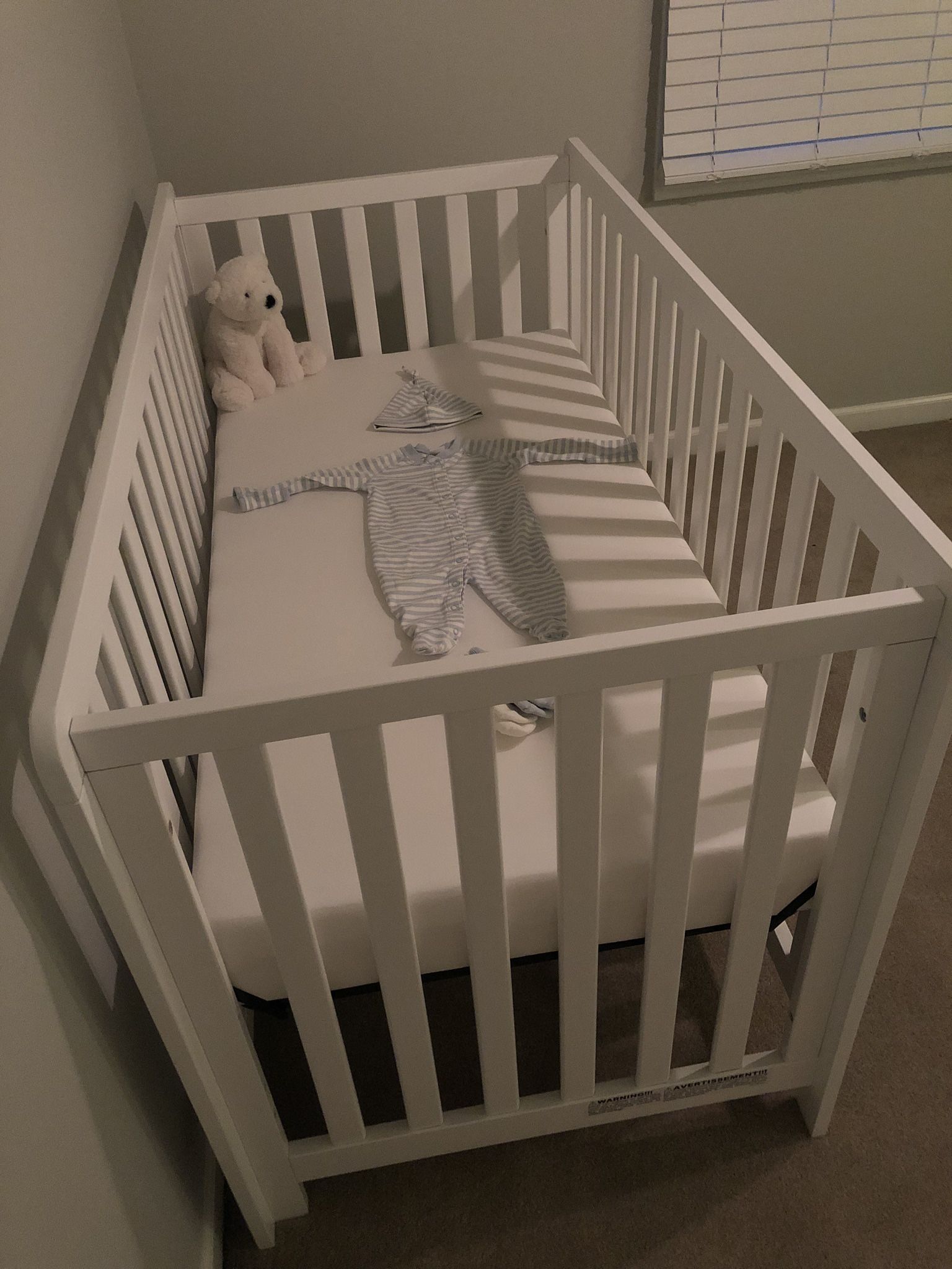 Baby Crib and Mattress