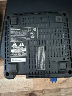 Panasonic Model No./N° de modèle SE-FX65A WIRELESS SYSTEM