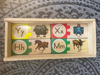 Montessori Alphabet Picture Puzzle