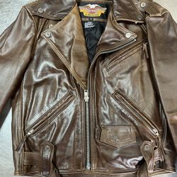 Vintage Harley Davidson Leather Jacket 