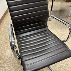 Leather Black Office Chair