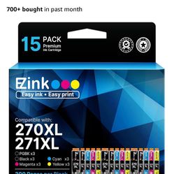Cannon Ink Cartridges- 270 XL And 271 XL