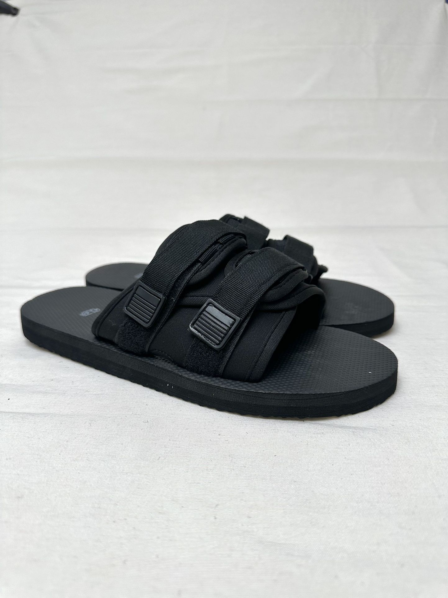 Men’s black Slides