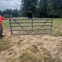 Aluminum 12’ Farm gate