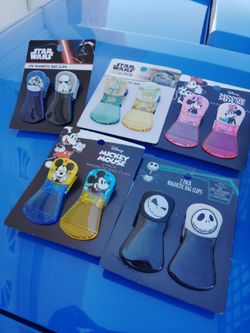 Disney magnetic 2 pack  bag clips