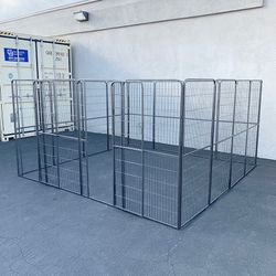 $360 (Brand New) Heavy duty 10x10x5ft tall pet playpen 16-panel dog crate kennel exercise cage fence