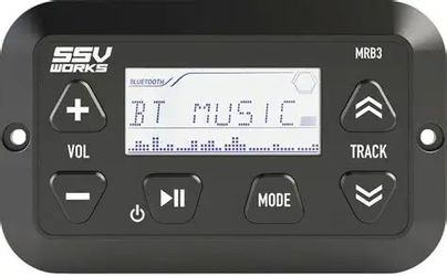 new SSV WORKS 4 SPEAKER AUDIO SYSTEM With Bluetooth Radio & Installation for 17-26 Can Am Maverick & 14-UP Polaris RZR UTV SXS (We Finance)