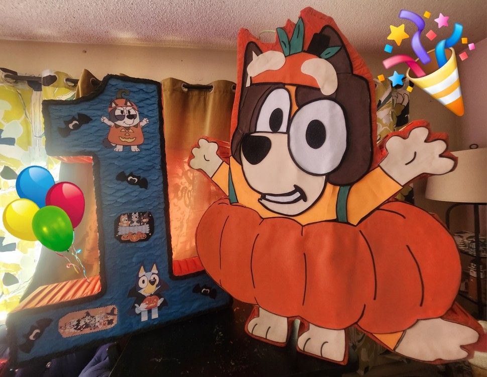 Bluey Bingo Pinatas 